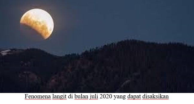 TERJADINYA FENOMENA LANGIT DI BULAN JUNI