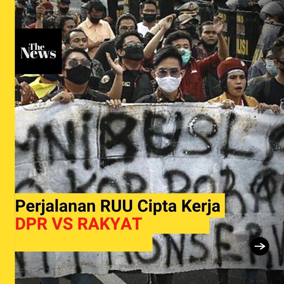 RUU Cipta Kerja. DPR VS Rakyat!